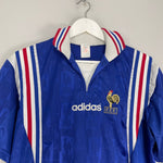 Shop 1996/98 FRANCE HOME SHIRT (M) ADIDAS, classic football shirts, vintage football shirts & retro soccer jerseys at Cult Kits