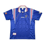 Buy 1996/98 France Home Shirt (XL) Adidas ~ Free worldwide shipping ~ Authentic Vintage Football Shirts from Cult Kits