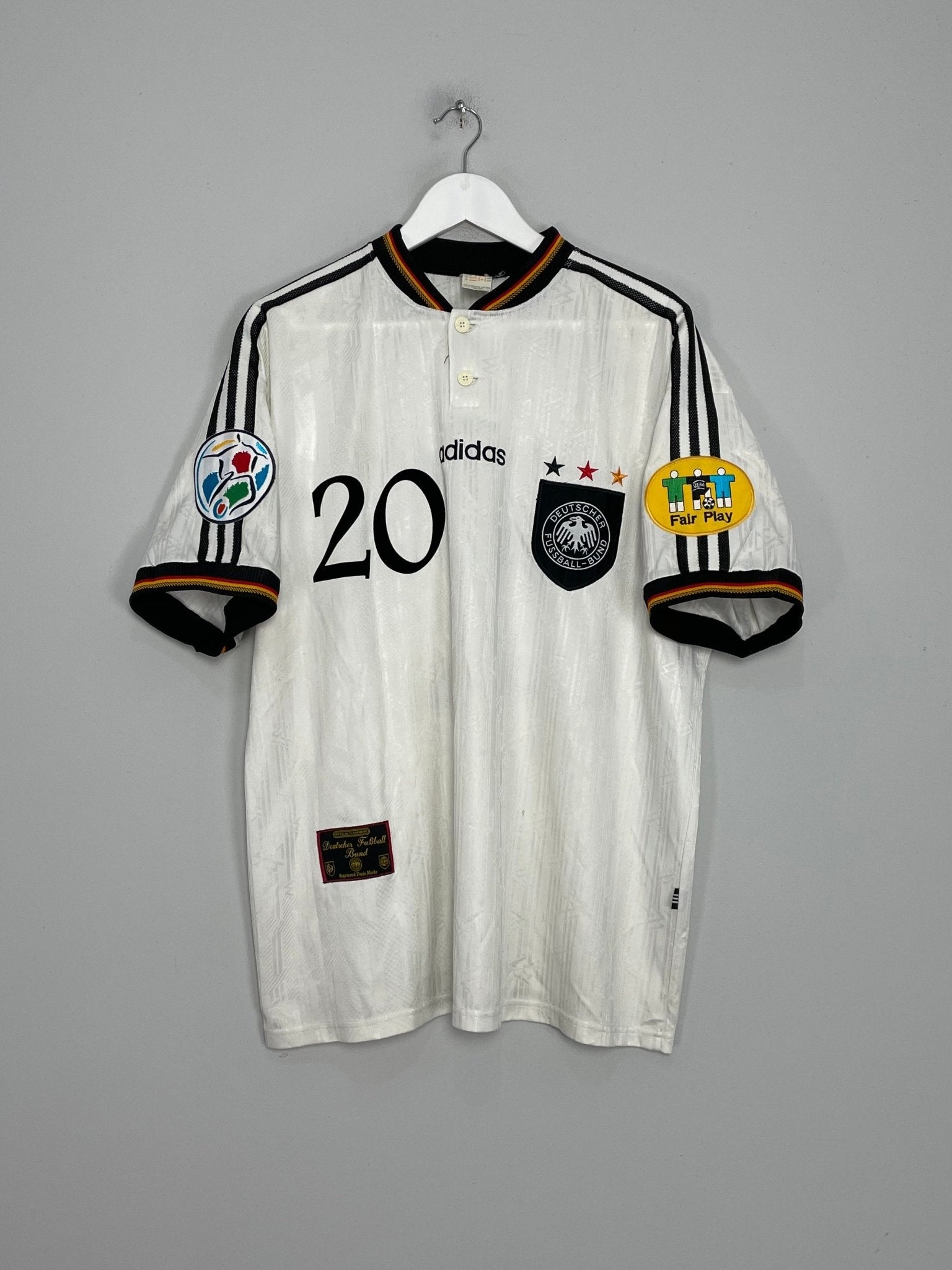1996/98 GERMANY BIERHOFF #20 HOME SHIRT (XL) ADIDAS – Cult Kits