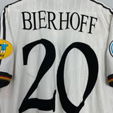 Shop 1996/98 GERMANY BIERHOFF #20 HOME SHIRT (XL) ADIDAS, classic football shirts, vintage football shirts & retro soccer jerseys at Cult Kits