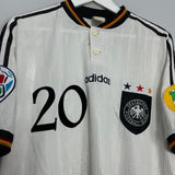 Shop 1996/98 GERMANY BIERHOFF #20 HOME SHIRT (XL) ADIDAS, classic football shirts, vintage football shirts & retro soccer jerseys at Cult Kits