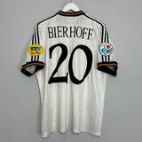 Shop 1996/98 GERMANY BIERHOFF #20 HOME SHIRT (XL) ADIDAS, classic football shirts, vintage football shirts & retro soccer jerseys at Cult Kits