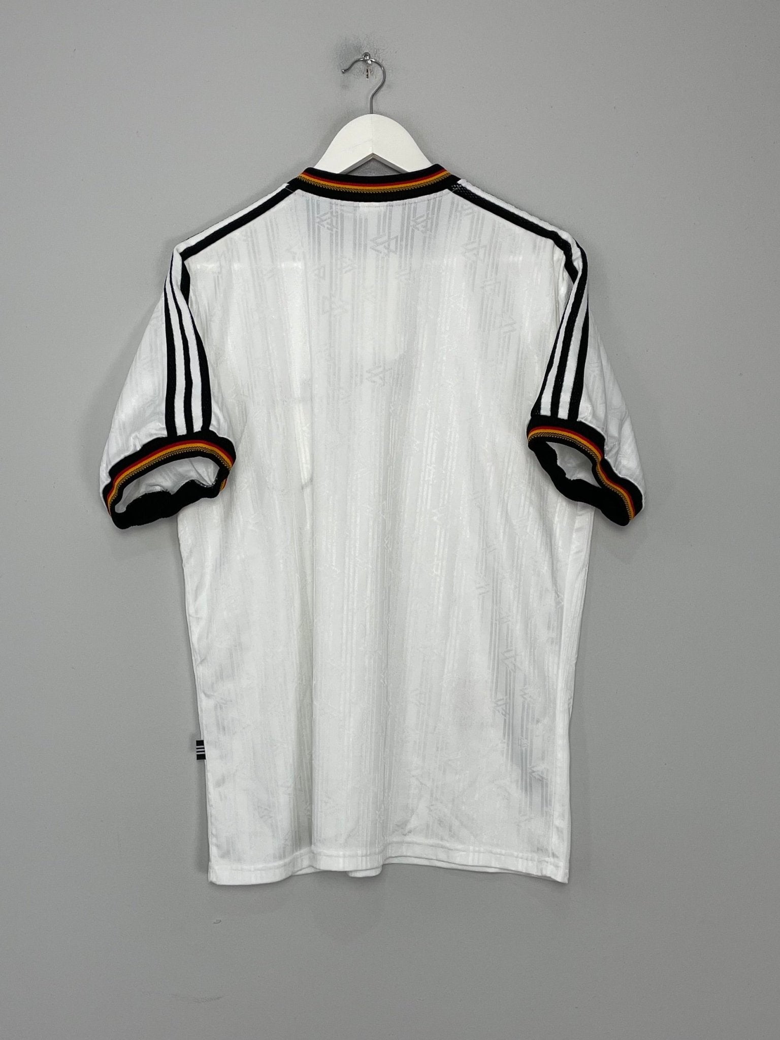 Shop 1996/98 GERMANY HOME SHIRT (L) ADIDAS, classic football shirts, vintage football shirts & retro soccer jerseys at Cult Kits