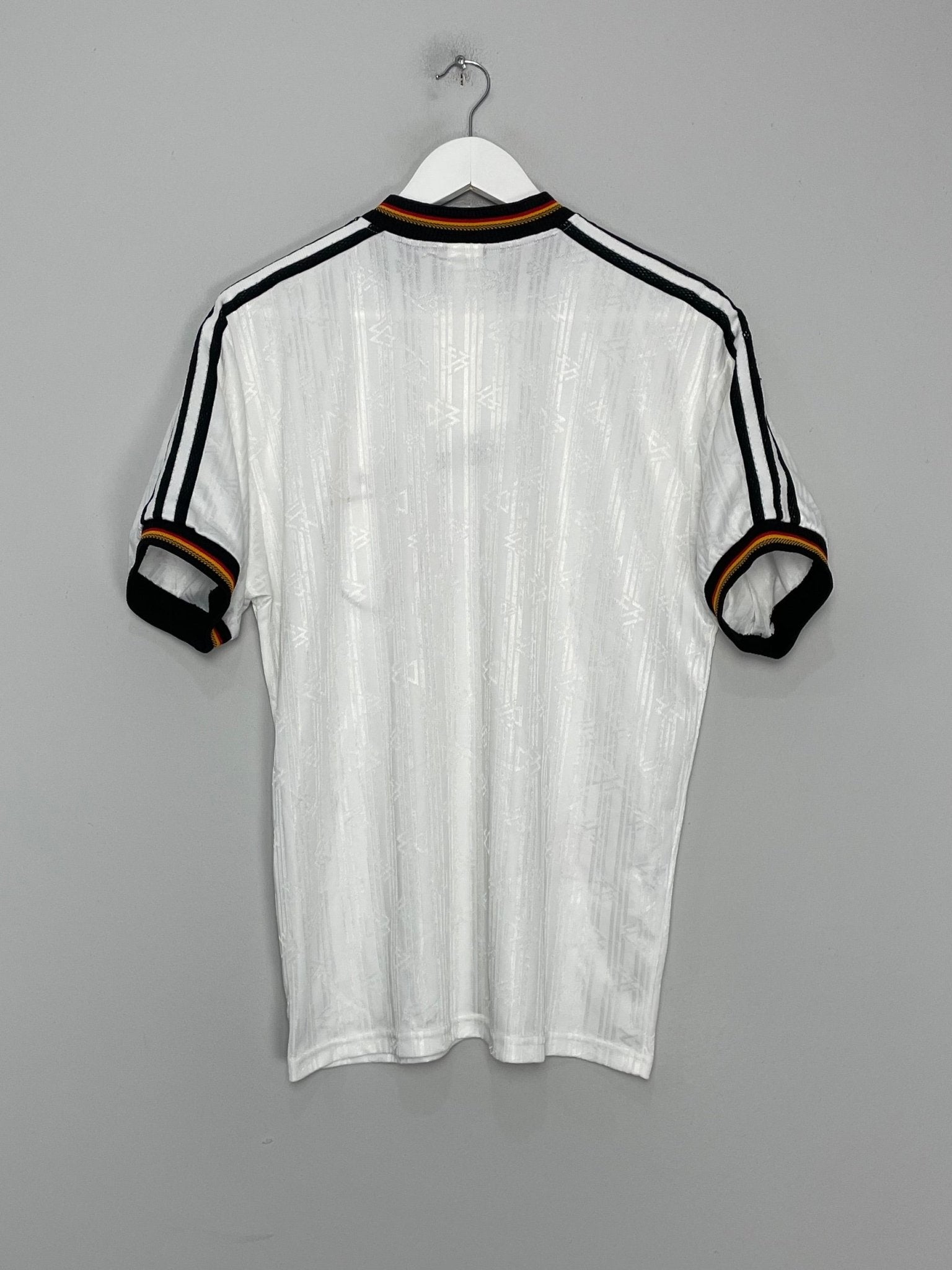 Shop 1996/98 GERMANY HOME SHIRT (M) ADIDAS, classic football shirts, vintage football shirts & retro soccer jerseys at Cult Kits