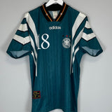1996/98 GERMANY KLINSMANN 18 AWAY SHIRT (L) ADIDAS - Cult Kits - Large - Buy Vintage Football Shirts, Authentic Retro Football Shirts For Sale, Classic Football Shirts & Soccer Jersey