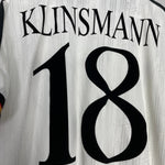 Shop 1996/98 GERMANY KLINSMANN #18 HOME SHIRT (XL) ADIDAS, classic football shirts, vintage football shirts & retro soccer jerseys at Cult Kits