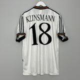 Shop 1996/98 GERMANY KLINSMANN #18 HOME SHIRT (XL) ADIDAS, classic football shirts, vintage football shirts & retro soccer jerseys at Cult Kits