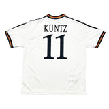 Buy 1996/98 Germany Kuntz 11 Home Shirt (XL) Adidas ~ Free worldwide shipping ~ Authentic Vintage Football Shirts from Cult Kits