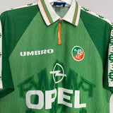 Shop 1996/98 IRELAND HOME SHIRT (L) UMBRO, classic football shirts, vintage football shirts & retro soccer jerseys at Cult Kits