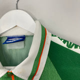 Shop 1996/98 IRELAND HOME SHIRT (XL) UMBRO, classic football shirts, vintage football shirts & retro soccer jerseys at Cult Kits