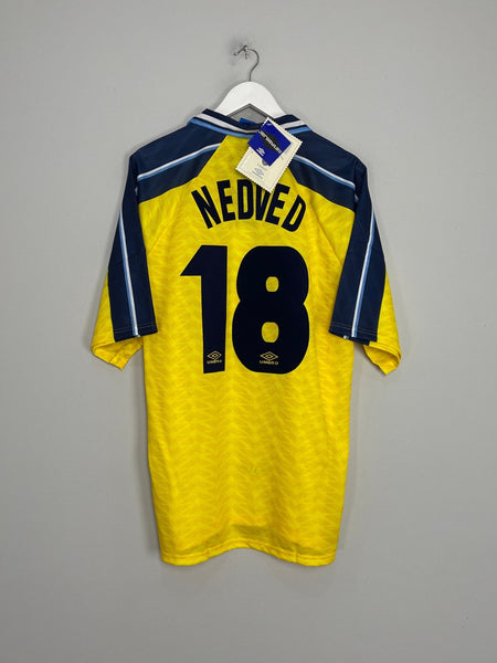 1996/98 LAZIO NEDVED #18 *BNWT* AWAY SHIRT (XXL) UMBRO – Cult Kits
