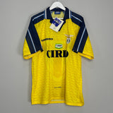 Shop 1996/98 LAZIO NEDVED #18 *BNWT* THIRD SHIRT (XL) UMBRO, classic football shirts, vintage football shirts & retro soccer jerseys at Cult Kits