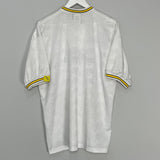 Shop 1996/98 LEEDS UNITED HOME SHIRT (XL) PUMA, classic football shirts, vintage football shirts & retro soccer jerseys at Cult Kits