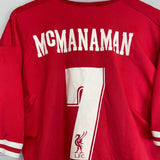 1996/98 LIVERPOOL MCMANAMAN 7 HOME SHIRT (XL) REEBOK - Cult Kits - XL - Buy Vintage Football Shirts, Authentic Retro Football Shirts For Sale, Classic Football Shirts & Soccer Jersey