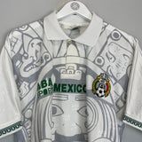1996/98 MEXICO AWAY SHIRT (S) ABA SPORT - Cult Kits - Small - Buy Vintage Football Shirts, Authentic Retro Football Shirts For Sale, Classic Football Shirts & Soccer Jersey