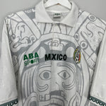 Shop 1996/98 MEXICO AWAY SHIRT (XL) ABA SPORT, classic football shirts, vintage football shirts & retro soccer jerseys at Cult Kits