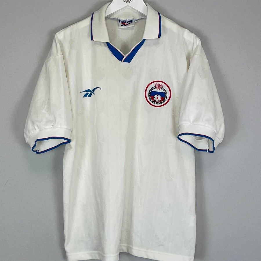 1996/98 RUSSIA HOME SHIRT (L) REEBOK - Cult Kits - Large - Buy Vintage Football Shirts, Authentic Retro Football Shirts For Sale, Classic Football Shirts & Soccer Jersey