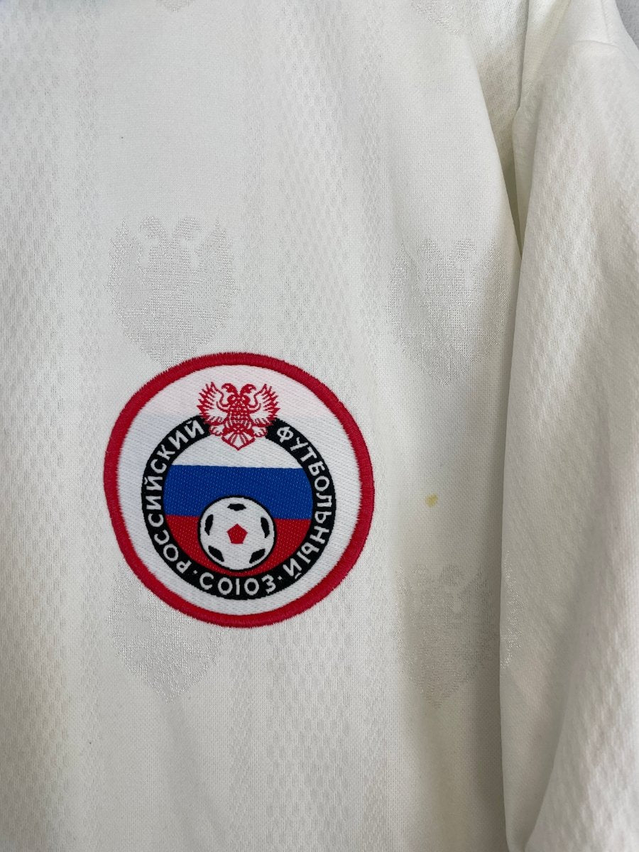 1996/98 RUSSIA HOME SHIRT (L) REEBOK - Cult Kits - Large - Buy Vintage Football Shirts, Authentic Retro Football Shirts For Sale, Classic Football Shirts & Soccer Jersey