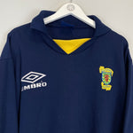 1996/98 SCOTLAND DRILL TOP (L) UMBRO - Cult Kits - Large - Buy Vintage Football Shirts, Authentic Retro Football Shirts For Sale, Classic Football Shirts & Soccer Jersey