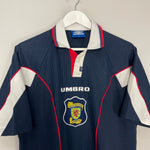 Shop 1996/98 SCOTLAND HOME SHIRT (L) UMBRO, classic football shirts, vintage football shirts & retro soccer jerseys at Cult Kits