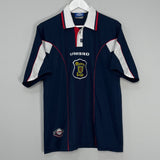 Shop 1996/98 SCOTLAND HOME SHIRT (L) UMBRO, classic football shirts, vintage football shirts & retro soccer jerseys at Cult Kits