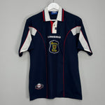 Shop 1996/98 SCOTLAND HOME SHIRT (M) UMBRO, classic football shirts, vintage football shirts & retro soccer jerseys at Cult Kits