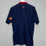 Shop 1996/98 SPAIN AWAY SHIRT (L) ADIDAS, classic football shirts, vintage football shirts & retro soccer jerseys at Cult Kits