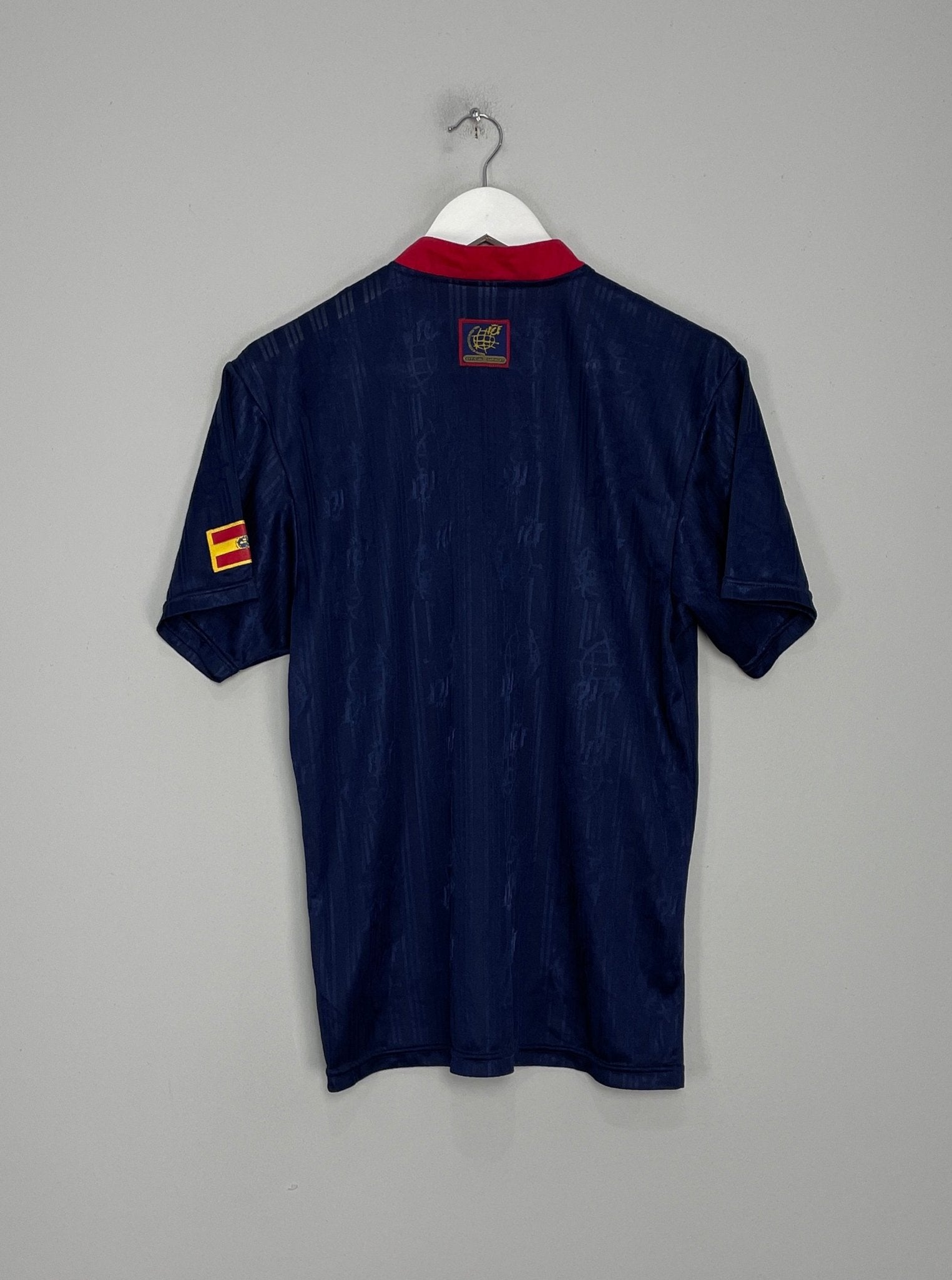 Shop 1996/98 SPAIN AWAY SHIRT (S) ADIDAS, classic football shirts, vintage football shirts & retro soccer jerseys at Cult Kits