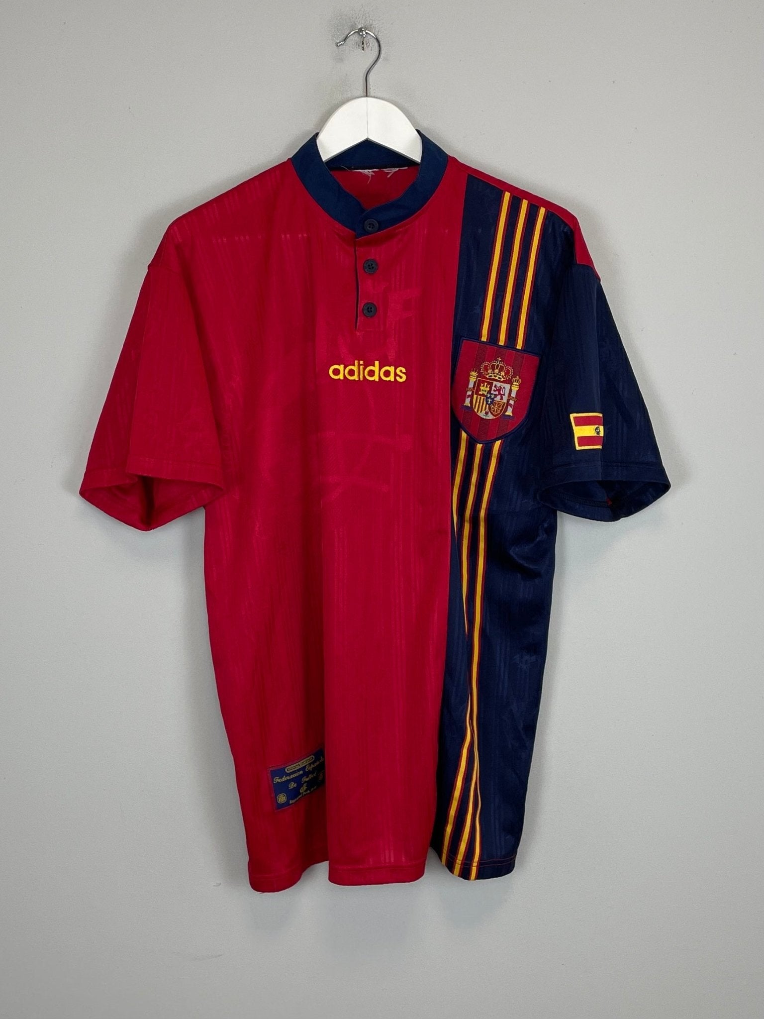 1996/98 SPAIN HOME SHIRT (XL) ADIDAS – Cult Kits