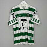 Shop 1996/98 SPORTING LISBON HOME SHIRT (M) ADIDAS, classic football shirts, vintage football shirts & retro soccer jerseys at Cult Kits