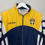 Shop 1996/98 SWEDEN TRACK JACKET (M) ADIDAS, classic football shirts, vintage football shirts & retro soccer jerseys at Cult Kits