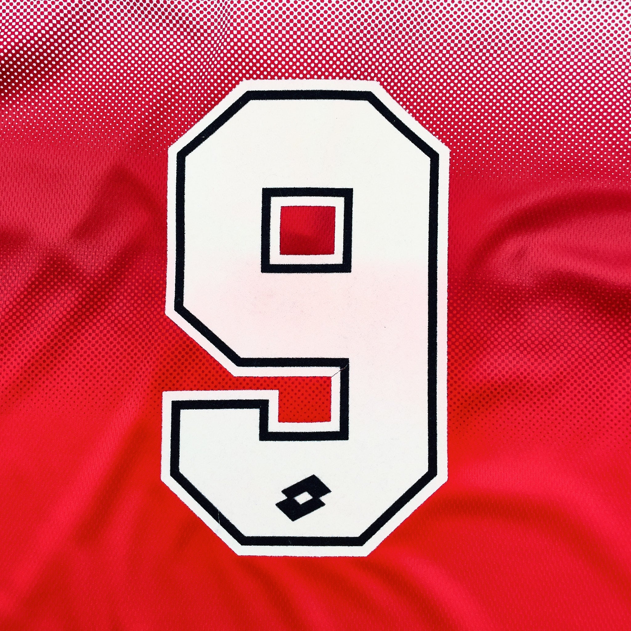 Buy 1996/98 Switzerland 9 *Match Issue* Home Shirt (XL) Lotto ~ Free worldwide shipping available ~ Authentic Vintage Football Shirts from Cult Kits