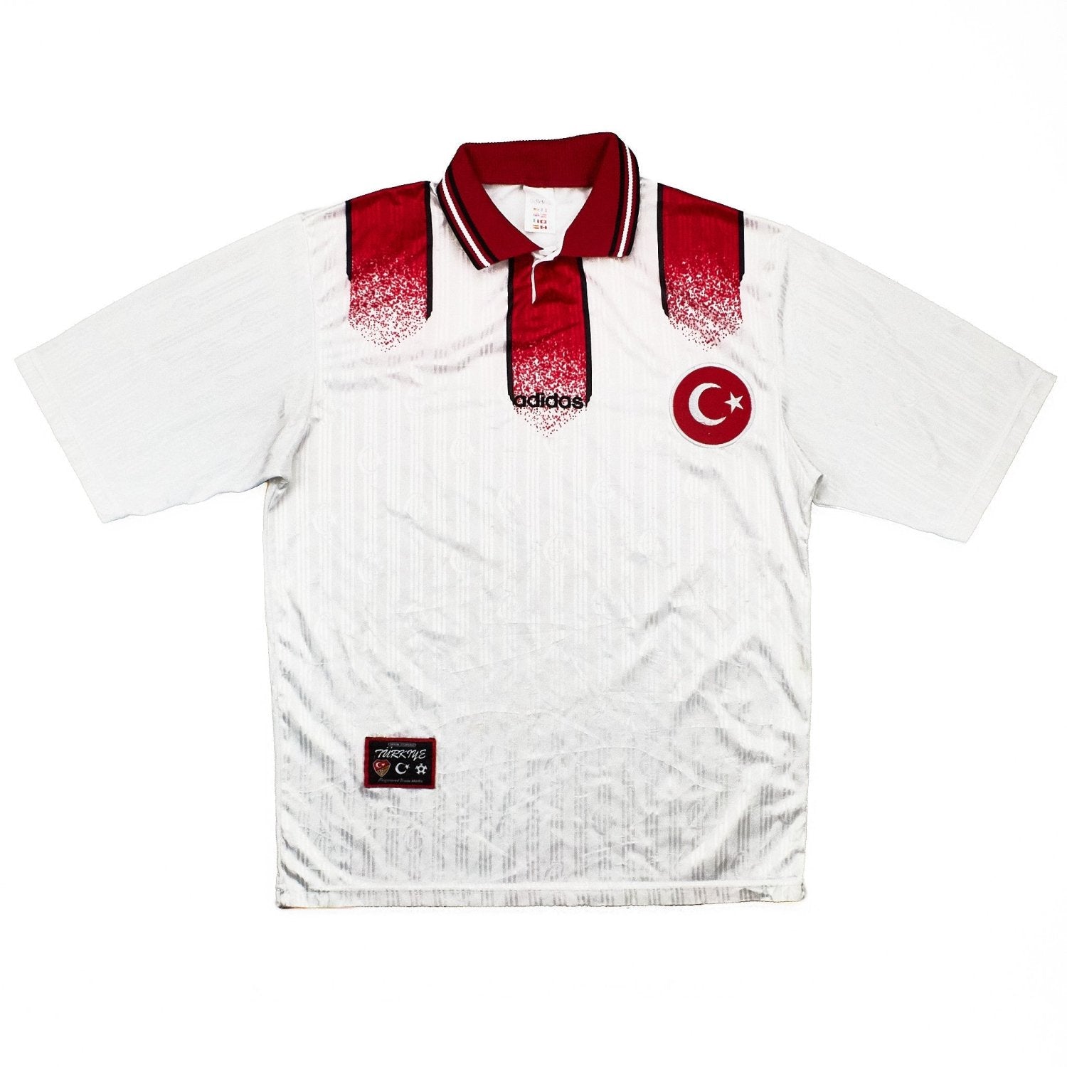1996 Turkey Adidas football shirt - view 1 - Cult Kits