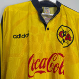 Shop 1996/99 CLUB AMERICA L/S HOME SHIRT (XL) ADIDAS, classic football shirts, vintage football shirts & retro soccer jerseys at Cult Kits