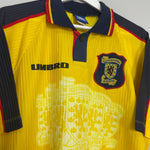 Shop 1996/99 SCOTLAND AWAY SHIRT (L) UMBRO, classic football shirts, vintage football shirts & retro soccer jerseys at Cult Kits