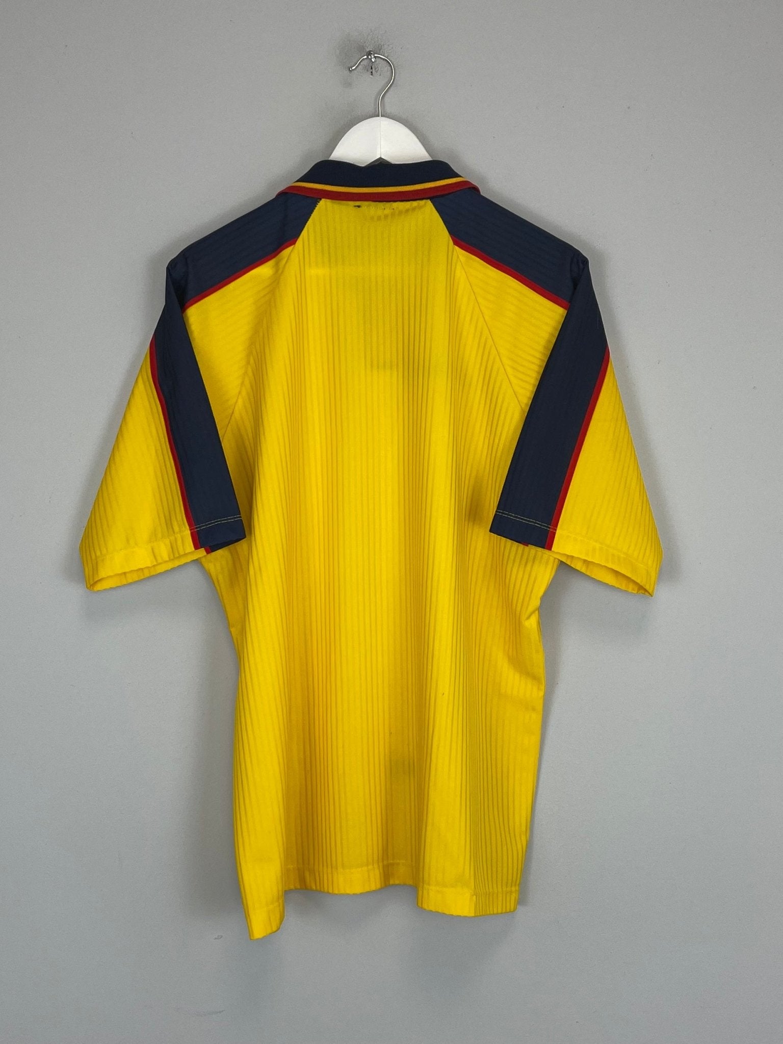 Shop 1996/99 SCOTLAND AWAY SHIRT (M) UMBRO, classic football shirts, vintage football shirts & retro soccer jerseys at Cult Kits