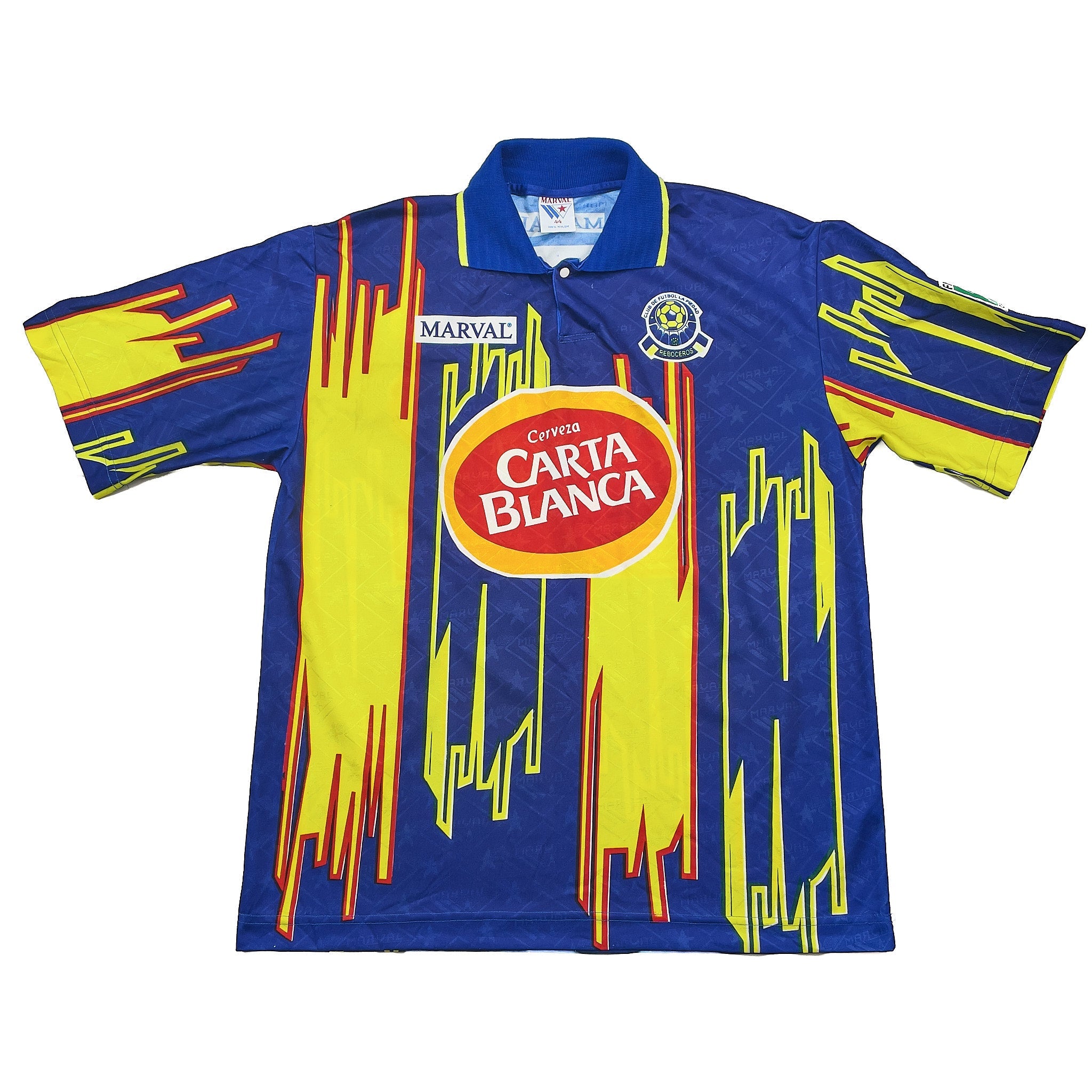 Buy 1997 La Piedad 32 Home Shirt (L) Marval ~ Free worldwide shipping available ~ Authentic Vintage Football Shirts from Cult Kits