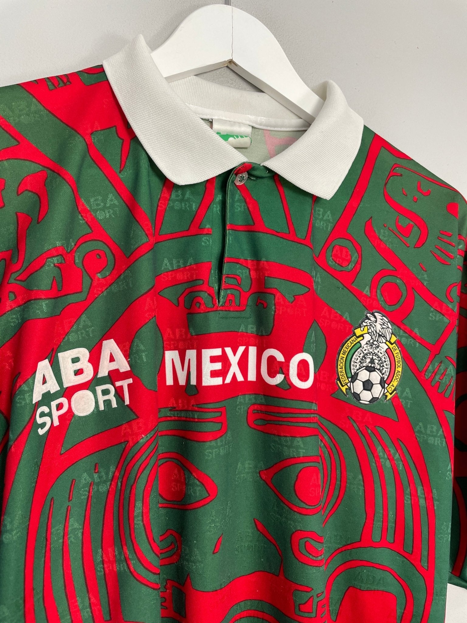 Shop 1997 MEXICO THIRD SHIRT (XL) ABA SPORT, classic football shirts, vintage football shirts & retro soccer jerseys at Cult Kits