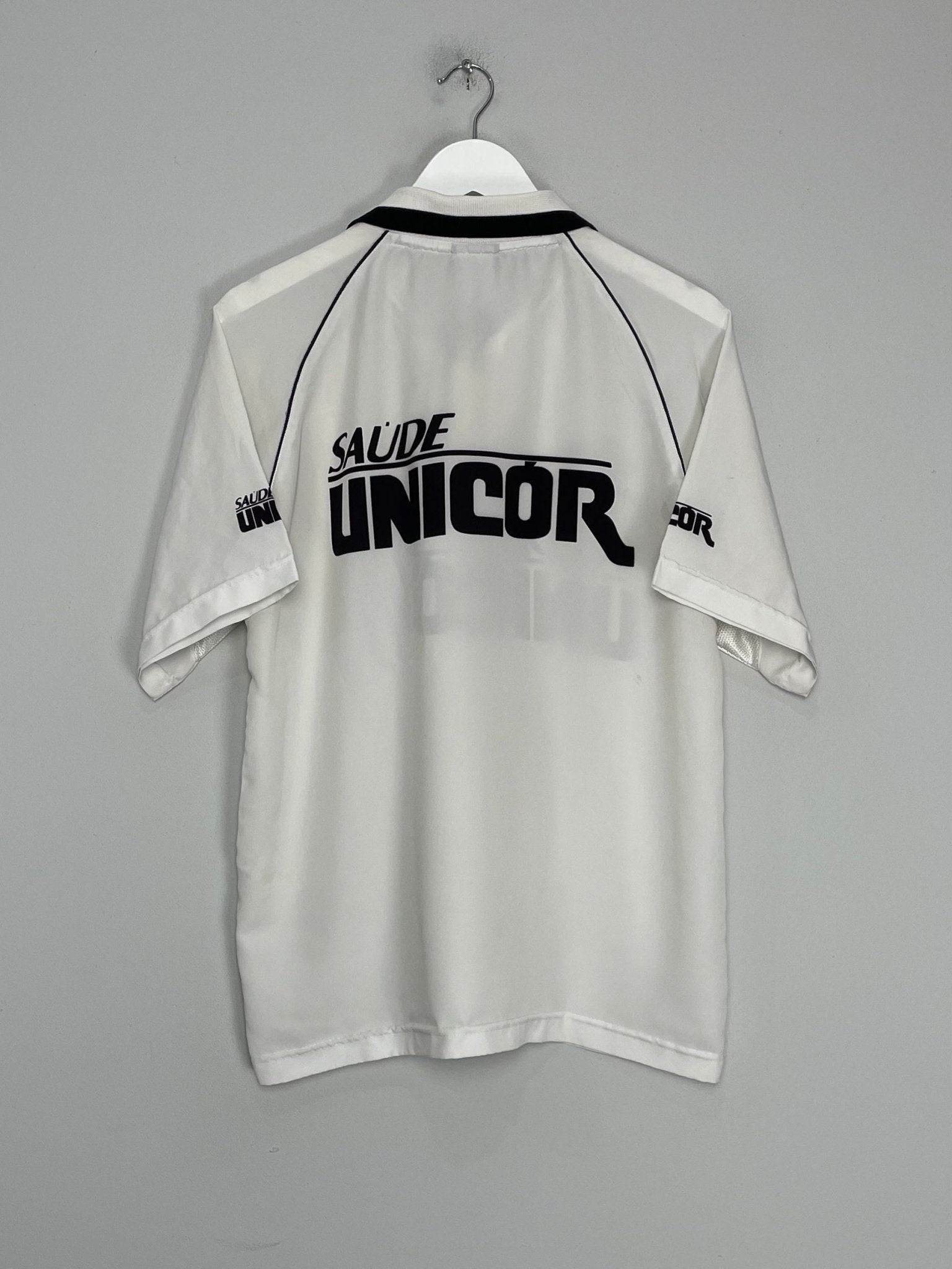 Shop 1997 SANTOS HOME SHIRT (M) UMBRO, classic football shirts, vintage football shirts & retro soccer jerseys at Cult Kits