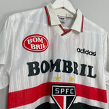 Shop 1997 SAO PAULO #11 HOME SHIRT (S) ADIDAS, classic football shirts, vintage football shirts & retro soccer jerseys at Cult Kits