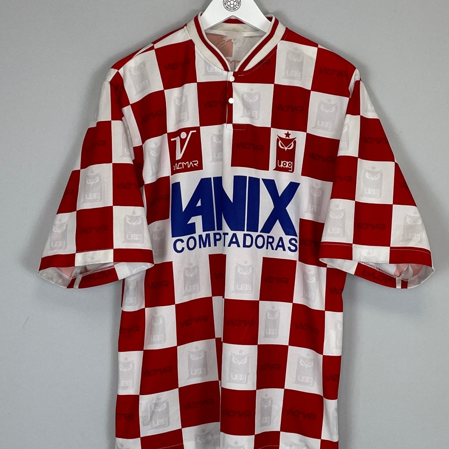 Shop 1997 TECOS HOME SHIRT (L) OM, classic football shirts, vintage football shirts & retro soccer jerseys at Cult Kits