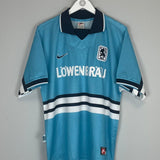 1997/98 1860 MUNICH HOME SHIRT (L) NIKE - Cult Kits - Large - Buy Vintage Football Shirts, Authentic Retro Football Shirts For Sale, Classic Football Shirts & Soccer Jersey
