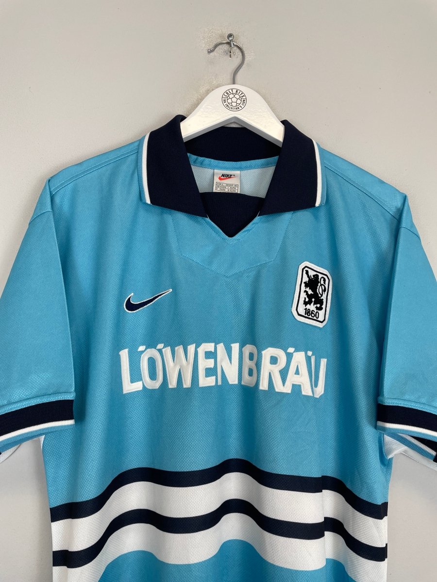 1997/98 1860 MUNICH HOME SHIRT (L) NIKE - Cult Kits - Large - Buy Vintage Football Shirts, Authentic Retro Football Shirts For Sale, Classic Football Shirts & Soccer Jersey