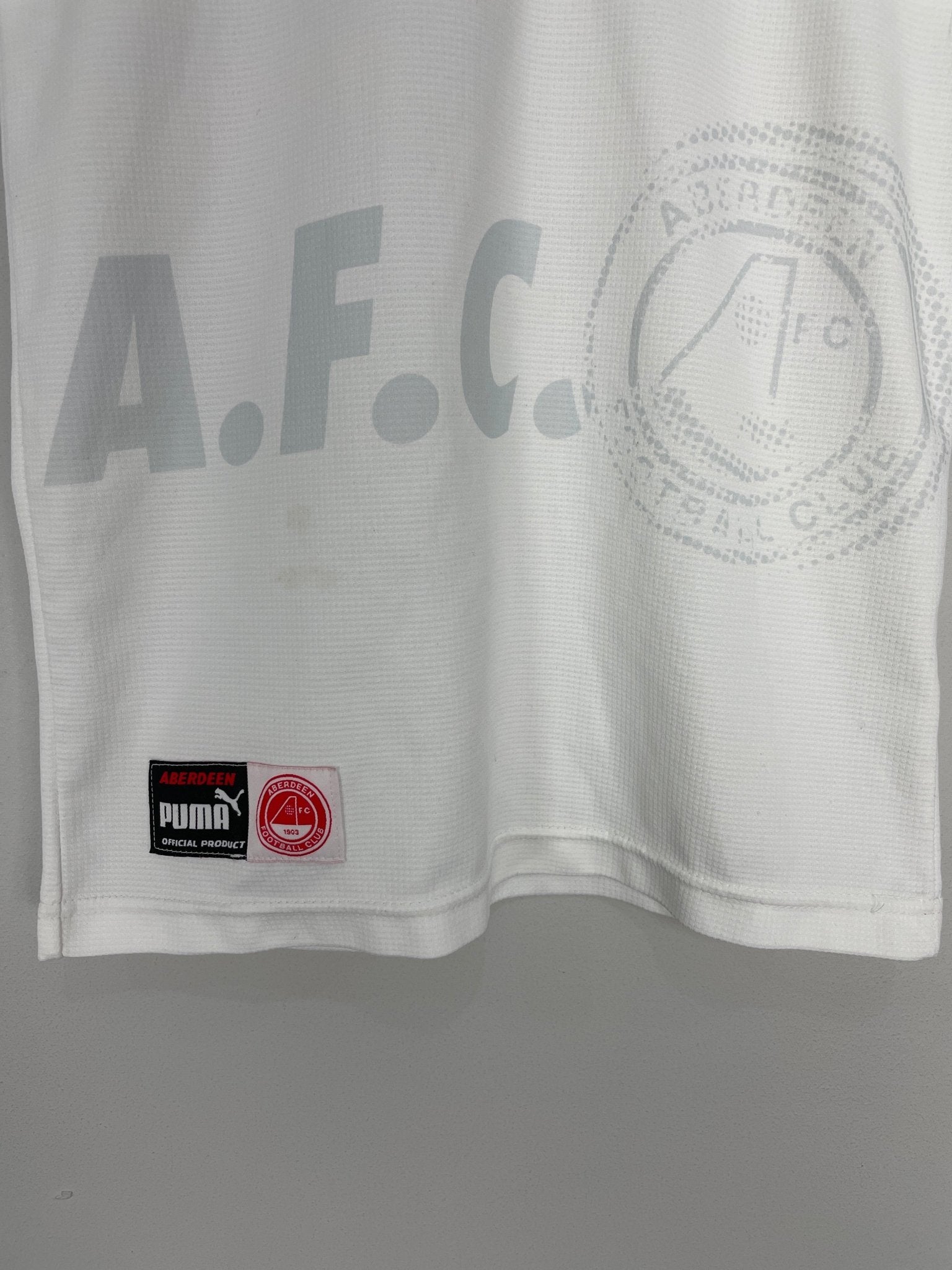 希少;Aberdeen FC 1997-19978 Awayユニフォーム 1997/98 ABERDEEN AWAY SHIRT (XL.KIDS) PUMA – Cult Kits
