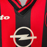Shop 1997/98 AC MILAN DAVIDS #26 HOME SHIRT (XL) LOTTO, classic football shirts, vintage football shirts & retro soccer jerseys at Cult Kits