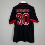 Shop 1997/98 AC MILAN LEONARDO #30 THIRD SHIRT (XL) LOTTO, classic football shirts, vintage football shirts & retro soccer jerseys at Cult Kits