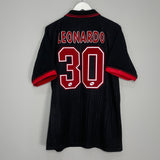 Shop 1997/98 AC MILAN LEONARDO #30 THIRD SHIRT (XL) LOTTO, classic football shirts, vintage football shirts & retro soccer jerseys at Cult Kits