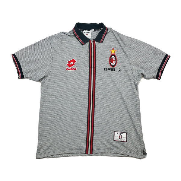 1997/98 AC Milan Training Shirt (L) Lotto – Cult Kits