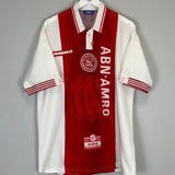 1997/98 AJAX HOME SHIRT (XL) UMBRO - Cult Kits - XL - Buy Vintage Football Shirts, Authentic Retro Football Shirts For Sale, Classic Football Shirts & Soccer Jersey