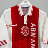 1997/98 AJAX HOME SHIRT (XL) UMBRO - Cult Kits - XL - Buy Vintage Football Shirts, Authentic Retro Football Shirts For Sale, Classic Football Shirts & Soccer Jersey